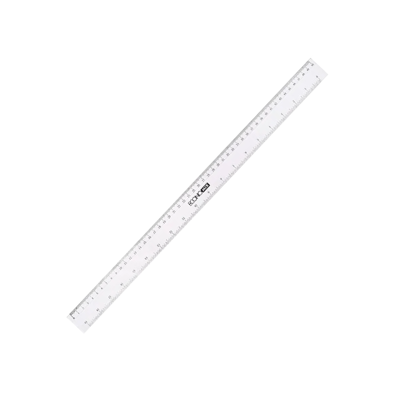 Лінійка пластикова ECONOMIX (E81302), 50 см